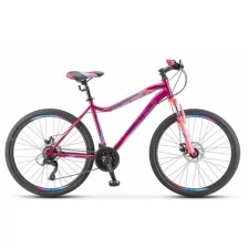Велосипед "STELS Miss-5000 D -18" -21г. V020 (вишневый-розовый)