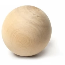 Мяч тренировочный деревянный BLUESPORT