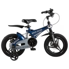 Велосипед MAXISCOO Galaxy Делюкс плюс-14"-22г. (темно-синий перламутр) MSC-G1407DP