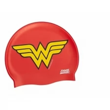Шапочка для плавания ZOGGS Wonder Woman Silicone (красный) 382408