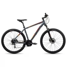 Велосипед ASPECT Stimul 27,5"-18"-22г (серо-оранжевый)