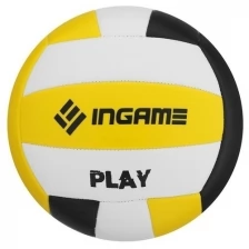 Мяч волейбольный INGAME BRIGHT , желтый, белый, черный