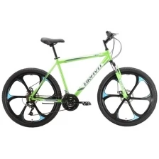 Велосипед Bravo Hit 26 D FW (2021) зеленый/белый/серый 18