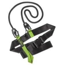 Пояс для плавания с сопротивлением короткий MadWave Short Belt (Зеленый)