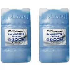 Хладоэлемент для термосумок пластиковый AVS IG-450ml (аккумулятор холода для сумок) хладоэлемент медицинский. Комплект 2 шт. - 80709(2)