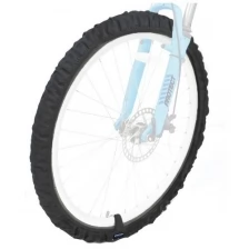 Комплект эластичных чехлов для велосипедных колес 26-29" PROTECT - Черный (555-551)