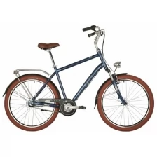 Велосипед STINGER TOLEDO 26" (2021) (Велосипед STINGER 26" TOLEDO синий, алюминий, размер 20")