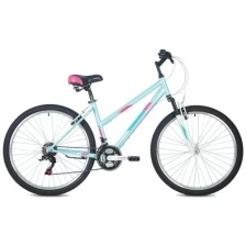 Велосипед FOXX SALSA 26" (2021) (Велосипед FOXX 26" SALSA синий, сталь, размер 15")