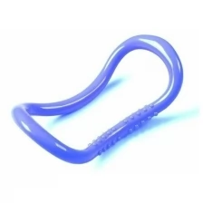 Кольцо для стретчинга, йоги, фитнеса, пилатеса, цвет голубой, 21х11х7 см, Atlanterra AT-PR-04