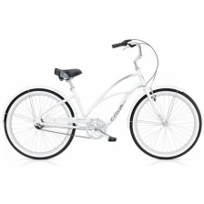 Велосипед городской Electra Cruiser Lux 3i White(В собранном виде)