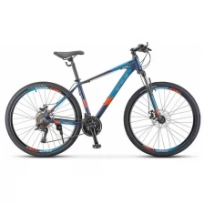 Велосипед горный STELS NAVIGATOR 720 MD, 27,5", рама 17 темно-синий