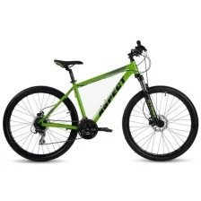 Велосипед горный с колесами 27.5" Aspect Nickel зеленый 24 скорости, алюминиевая рама 16" 22ASP29