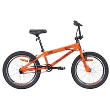 Трюковый велосипед AVENGER 20" BMX C201B, оранжевый неон/синий (2021)