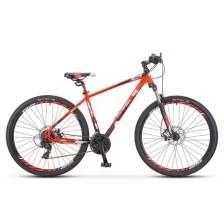 Горный (MTB) велосипед STELS Navigator 930 MD 29 V010 (2020) неоновый-красный/черный 16.5" (требует финальной сборки)
