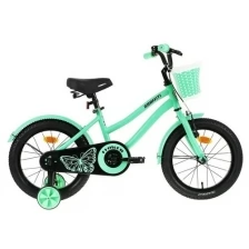 Детский велосипед GRAFFITI 18" Flower, светло-зеленый 7461798