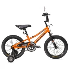 Детский велосипед BLACK AQUA Crizzy 14" (оранжевый неон)