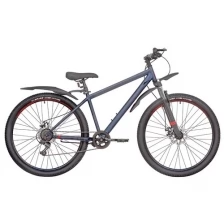 Горный велосипед RUSH HOUR 27,5" 6ск NX 675 DISC ST синий рама 16"