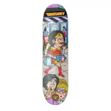 Дека для скейтборда Droshky Old Superhero Series Wonder Shopping Woman 8x31.75
