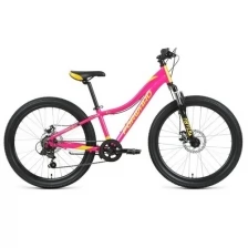 Forward Велосипед 24" Forward Jade 2.0 D, 2022, цвет розовый/золотой, размер 12"