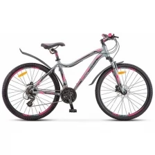 Велосипед "STELS Miss-6100 D -19" -19г. V010 (серый)