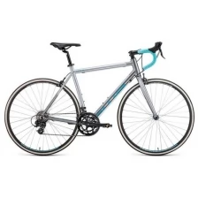 Forward Велосипед 28" Forward Impulse, 2021, цвет серый матовый/бирюзовый, размер рамы рамы 480 мм