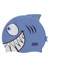 Шапочка для плавания ZOGGS Character Silicone Cap Junior (голубой) 301732