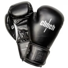 Перчатки боксерские Clinch Fight 2.0 черные 14 унций C137