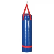 Мешок боксёрский на ременной ленте 25 кг, цвет синий