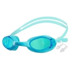 Очки для плавания + беруши, взрослые, цвета микс ONLITOP 2267512 .
