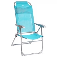 Кресло-шезлонг складное К2, 75 x 59 x 109 см, цвет бирюзовый Nika 3391219 .
