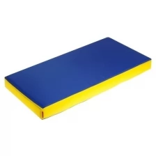 Мат 100 х 50 х 10 см, oxford, цвет жёлтый/синий ONLITOP 3594539 .