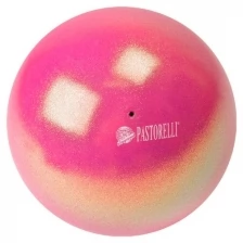 Мяч гимнастический Pastorelli Generation Glitter 18 см Fig цвет белый голографический HV Pastorelli .