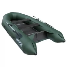 Тонар Лодка «Капитан Т330», слань+киль, цвет зелёный