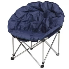 Кресло складное 82х80х72 см, Гриб, синее, оксфорд, 100 кг, YTMC010L-19-3933