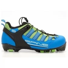 Лыжные ботинки летние Spine Skiroll Classic 10 SNS (синий/черный/салатовый) 2020 40 EU
