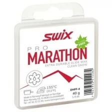 Мазь скольжения парафин SWIX Marathon White DHFF-4, 40 g (без фтора)