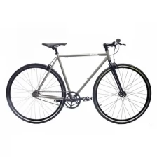 Шоссейный велосипед BEAR BIKE Saint Petersburg (700C 1 ск. рост 540 мм) 2020-2021, серый матовый