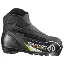 Лыжные ботинки Salomon Equipe Junior Prolink 391333 NNN (черный/желтый) 2017-2018 34 EU