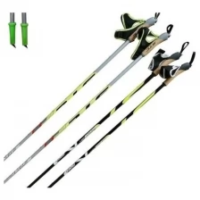 Палки для лыжероллеров STC Avanti 100% карбон с твердосплавным наконечником VolSki Ski Team 150 см