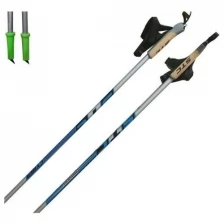 Палки для лыжероллеров STC Cyber 60% карбон с твердосплавным наконечником VolSki Ski Team 165 см
