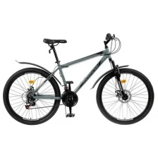 Горный велосипед PROGRESS 26" Advance Disc RUS, цвет серый, размер 19"
