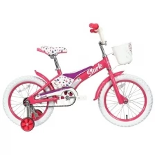 Детский велосипед STARK Tanuki 12 Girl розовый/фиолетовый