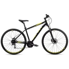 Гибридный велосипед ASPECT 28" Edge, чёрно-жёлтый (18" 22ASP112)