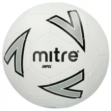 Мяч футбольный MITRE Impel BB1118WIL, размер 5, бело-серо-черный