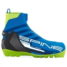 Лыжные ботинки Spine Classic 494 SNS (черный/синий/салатовый) 2020-2021 41 EU