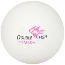 Double Fish Мячи для настольного тенниса Double Fish, 3 звезды, Volant, 6 шт., диаметр 40+
