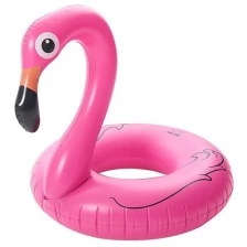 Надувной пляжный круг Розовый Фламинго, 90 см