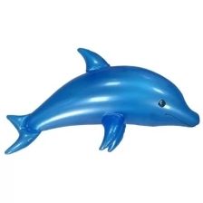 Надувной "Дельфин" для плавания голубой
