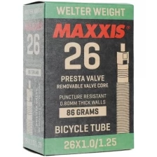 Велокамера Maxxis 2022 Welter Weight 26X1.0/1.25 Fvsep Вело Ниппель