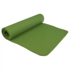 Коврик для йоги 183 х 61 х 0,6 см, цвет зеленый 3551179